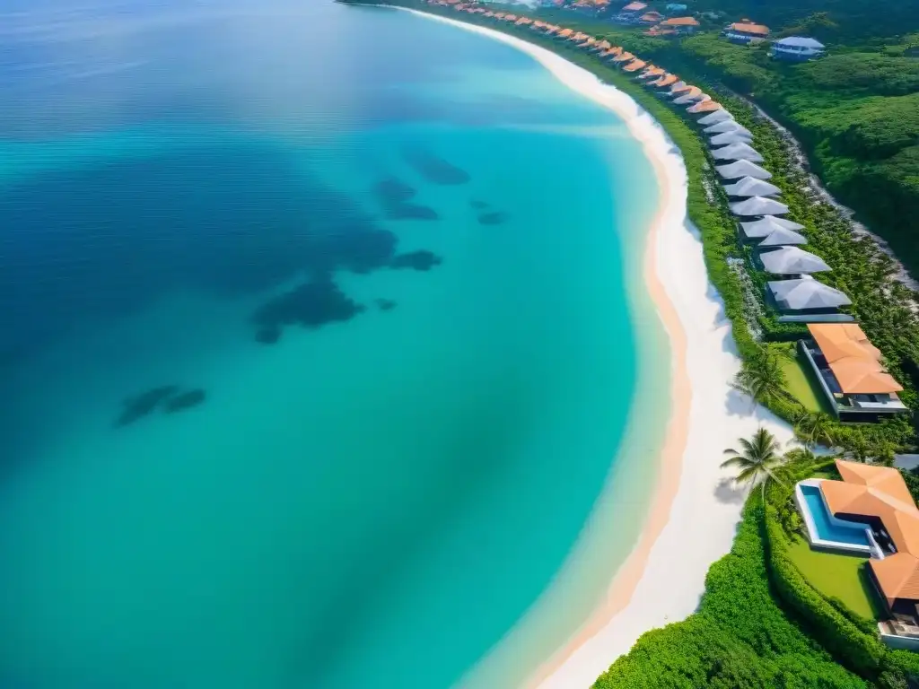 Desarrollo inmobiliario de lujo frente al mar con villas modernas y amenidades exclusivas Inversión en propiedades costeras de lujo con vista al mar, piscinas infinitas y muelles privados