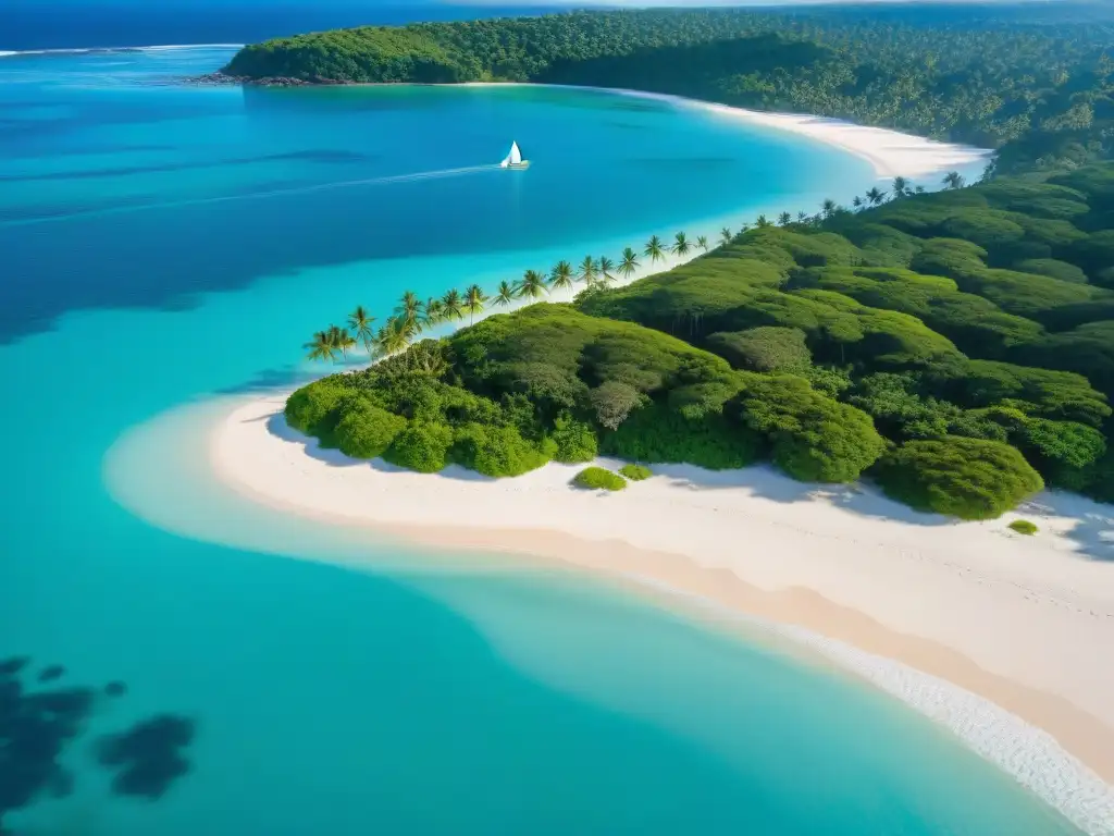 Paraíso costero: aguas turquesas, arena blanca y palmeras verdes Invertir en propiedades costeras: Paraíso costero con aguas turquesas, playas blancas y palmeras verdes, reflejando exclusividad y belleza