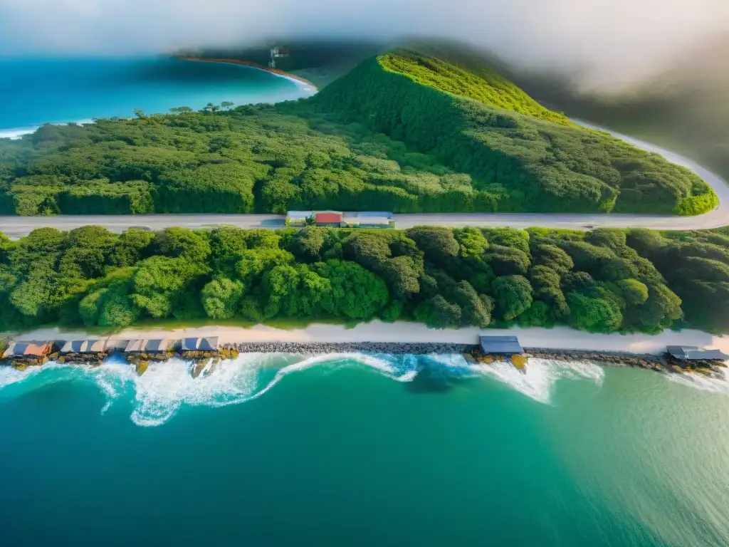 Desarrollo costero seguro: infraestructura moderna y resiliente Inversión en propiedades costeras seguras: Desarrollo moderno con infraestructura resiliente y paisaje exuberante