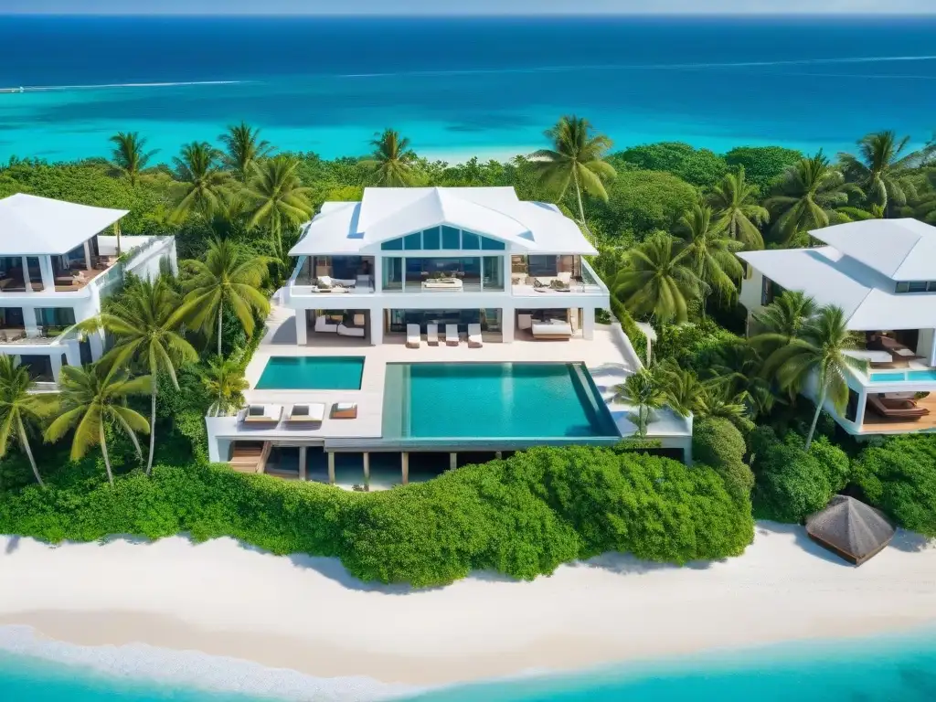 Propiedad de lujo frente al mar: opulencia y exclusividad Invierte en propiedades marinas con trampas fiscales en este exclusivo paraíso playero