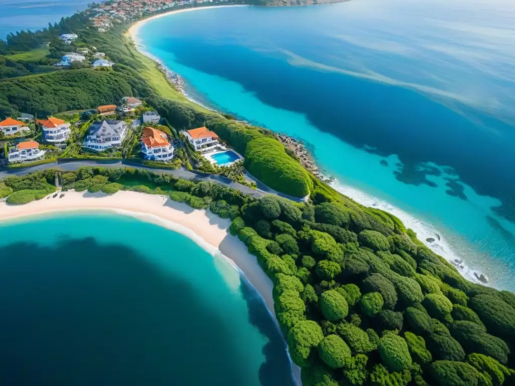 Viviendas de lujo en la costa: paraíso junto al mar Propietario feliz de casa en la costa, impuestos y lujo se funden en paisaje marino
