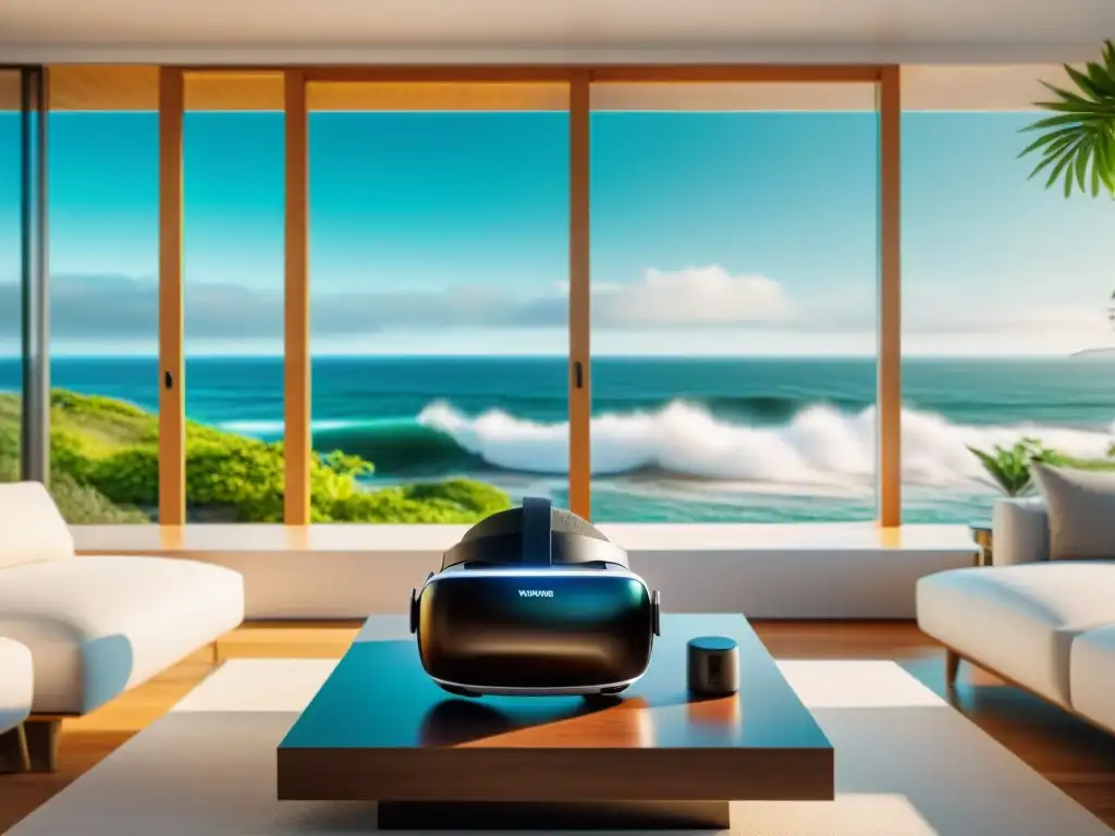 Realidad virtual: lujo costero en casa Realidad virtual para visitas inmobiliarias costeras: lujo y tecnología se funden en un entorno costero de ensueño