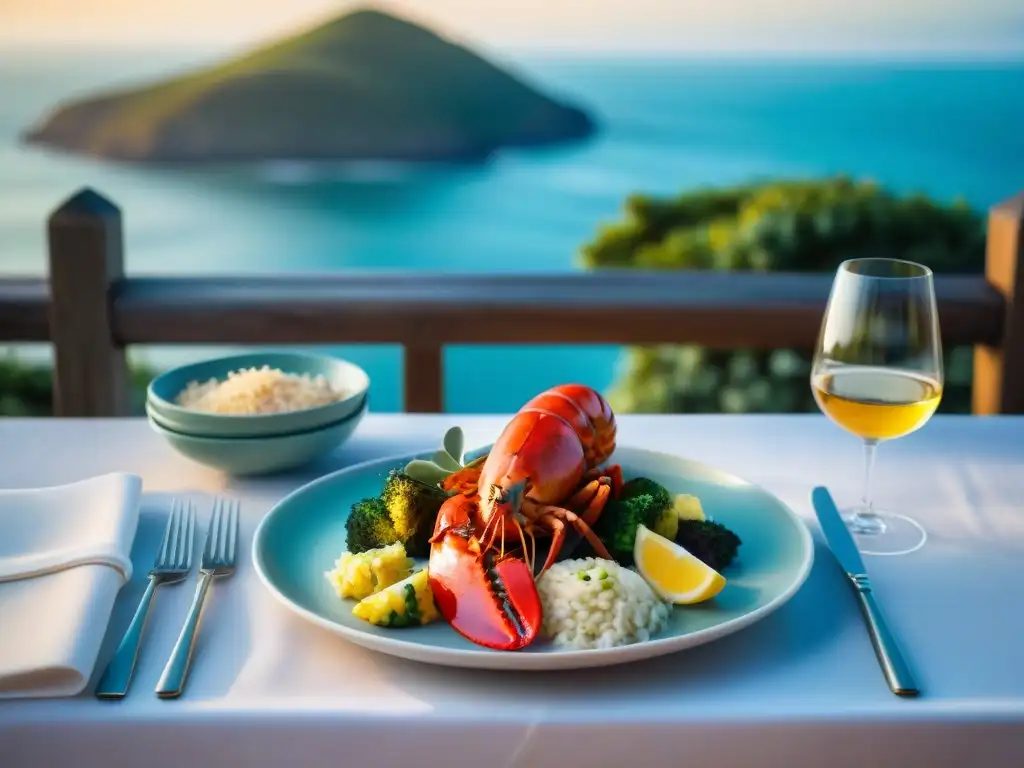 Exquisita experiencia gastronómica en restaurante costero Un rincón costero con encanto para deleitar langosta y saborear una experiencia culinaria única