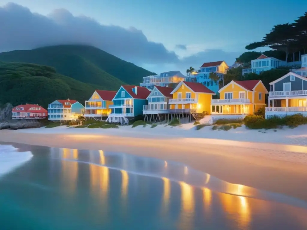 Vacaciones de lujo en pueblo costero al amanecer Disfruta de la serenidad y lujo del alquiler vacacional propiedades costeras en un encantador pueblo costero al amanecer