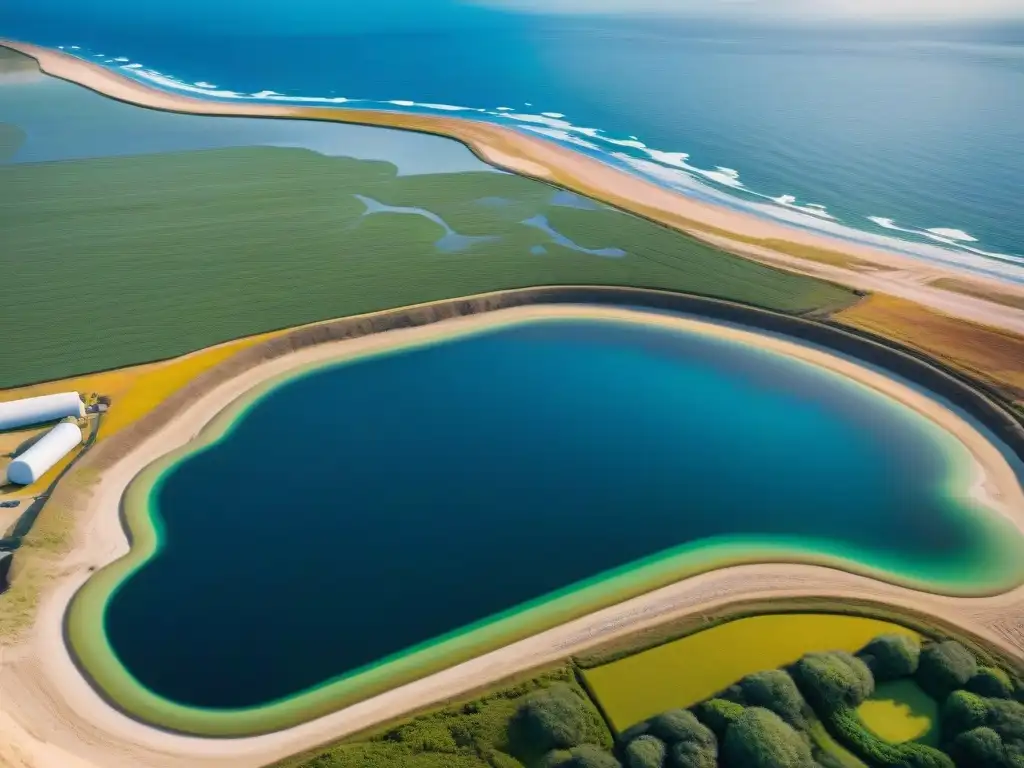 Ecoinnovación en Tratamiento de Agua Costera Dos sistemas de tratamiento de aguas residuales costeras: tradicional e innovador, en armonía con el paisaje