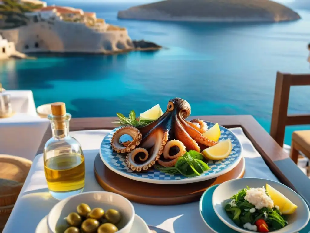 Encanto mediterráneo: taberna griega junto al mar Una taberna costera griega con encanto, secretos gastronómicos islas costeras