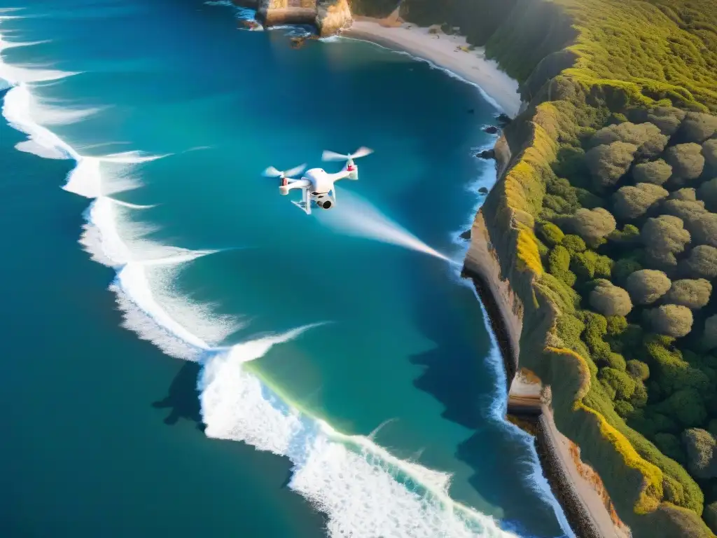 Protección costera: Tecnología antidrones en acción Tecnología antidrones protegiendo propiedades costeras con innovación frente a intrusos aéreos