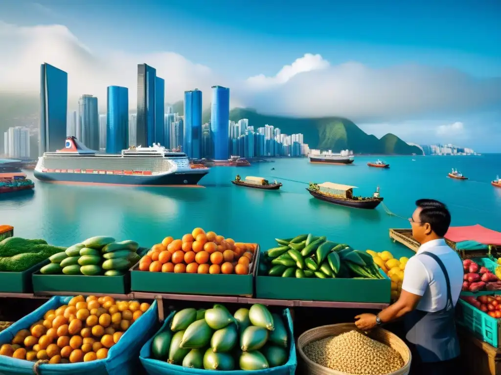 Vibrante ciudad costera en mercados emergentes REITs costeros, mezcla de modernidad y tradición, riqueza cultural y oportunidad