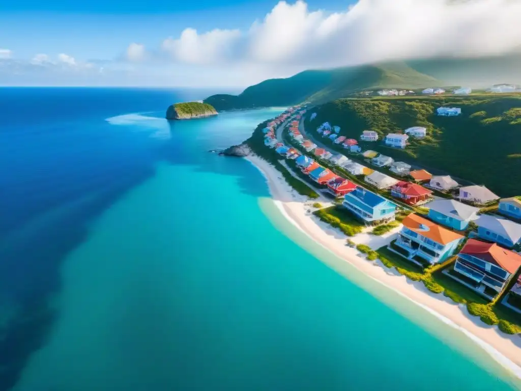 Vacaciones sostenibles: hogares coloridos en costa vibrante Vibrante comunidad costera y opciones ecofriendly en alquiler vacacional