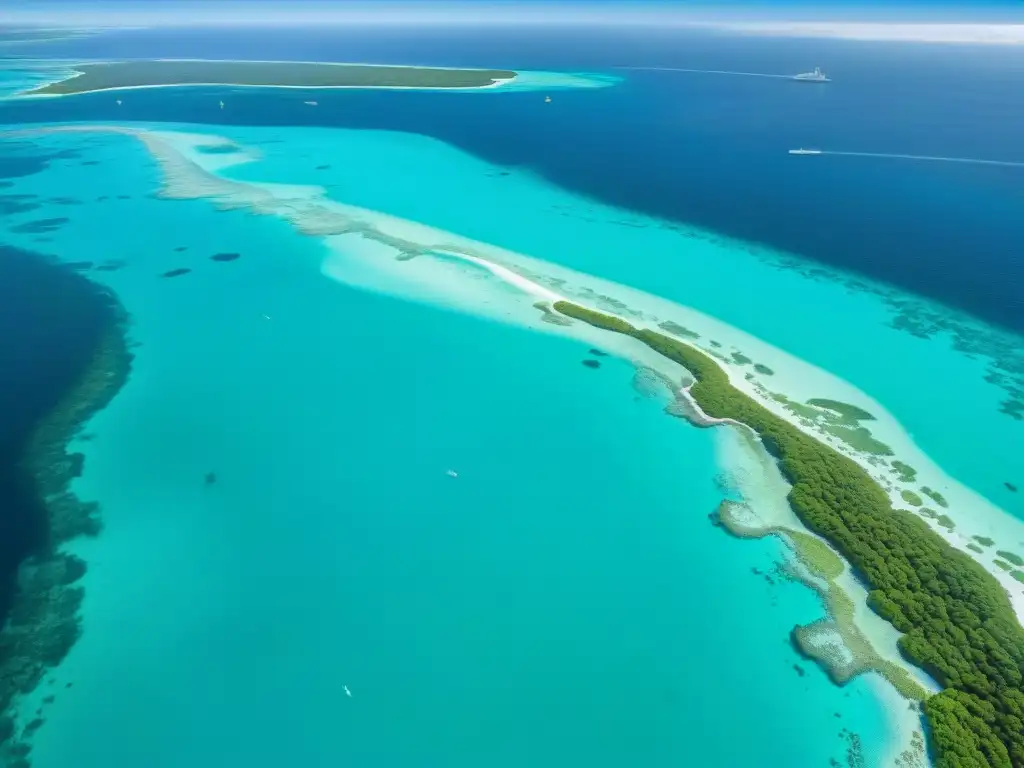 Maravilloso ecosistema costero: vida marina vibrante y playas de ensueño Un vibrante ecosistema costero con coral, peces y aguas turquesa