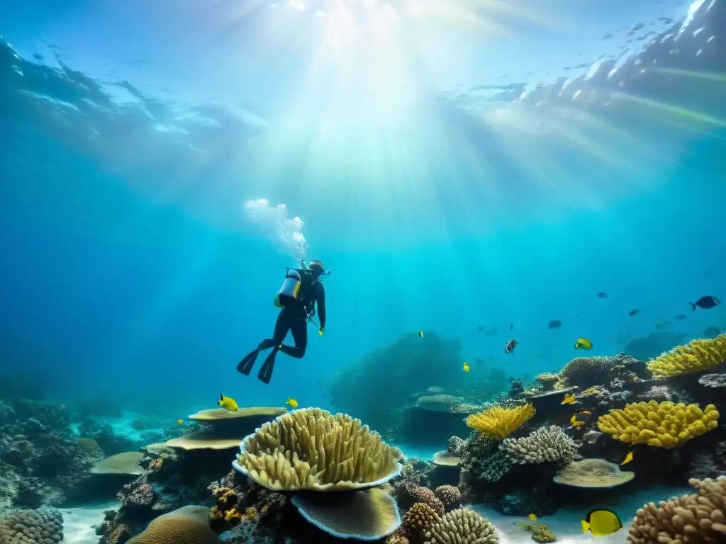 Exploración fascinante en la Gran Barrera de Coral Explora la vibrante vida marina y los colores del Gran Barrera Coral en Australia