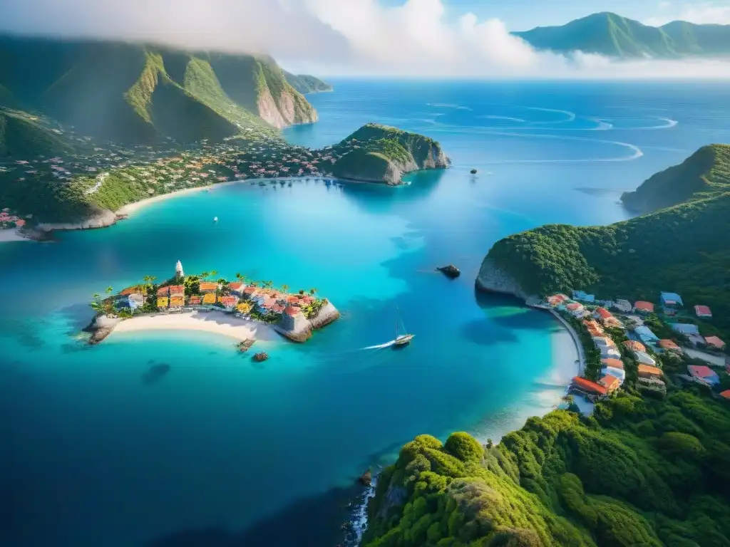 Pueblo costero paradisíaco: armonía entre naturaleza y civilización Vida costera: crianza en paraíso
