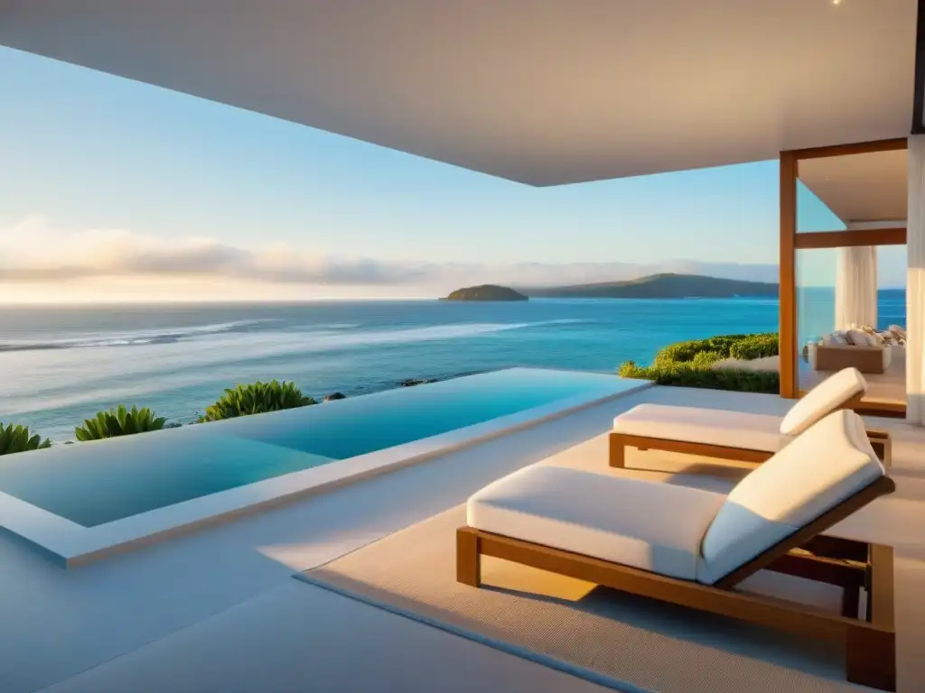 Villa de playa inteligente: lujo y tecnología en armonía Vida junto al mar personalizada: villa moderna con tecnología y lujo en entorno costero