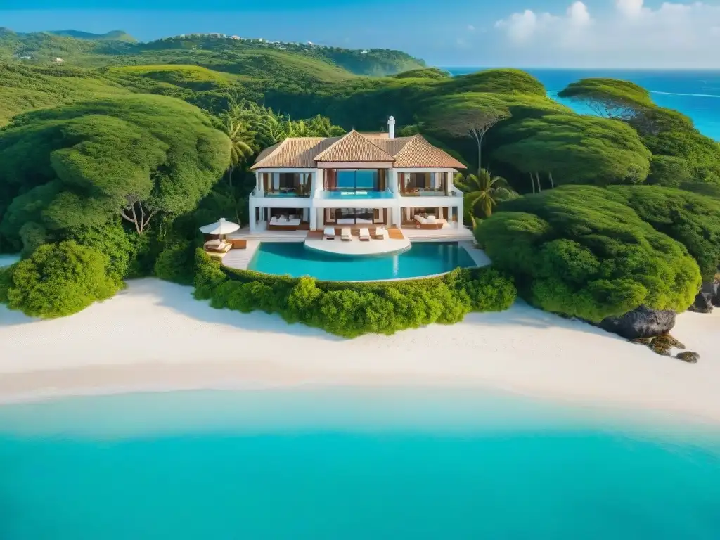 Villa de lujo frente al mar: exclusividad y tranquilidad Villa costera de lujo con piscina infinita y jardín, ideal para las mejores pólizas residencia costera