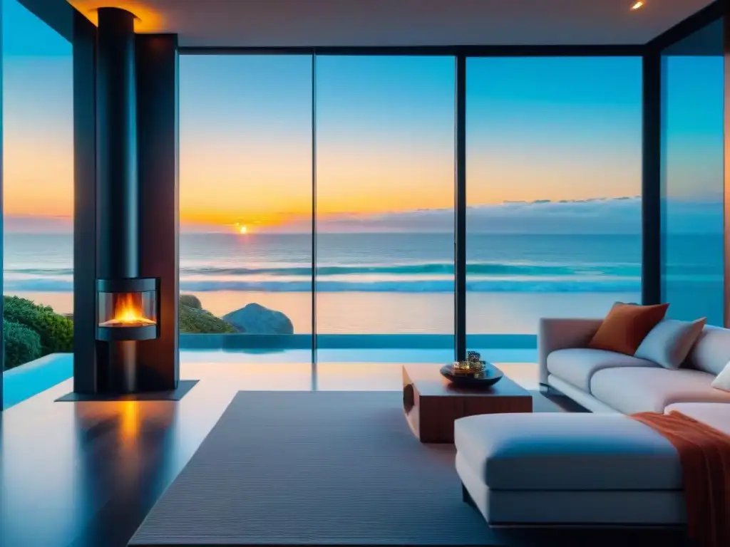 Residencia frente al mar: lujo y tecnología inteligente en el hogar Vista al mar con tecnología domótica