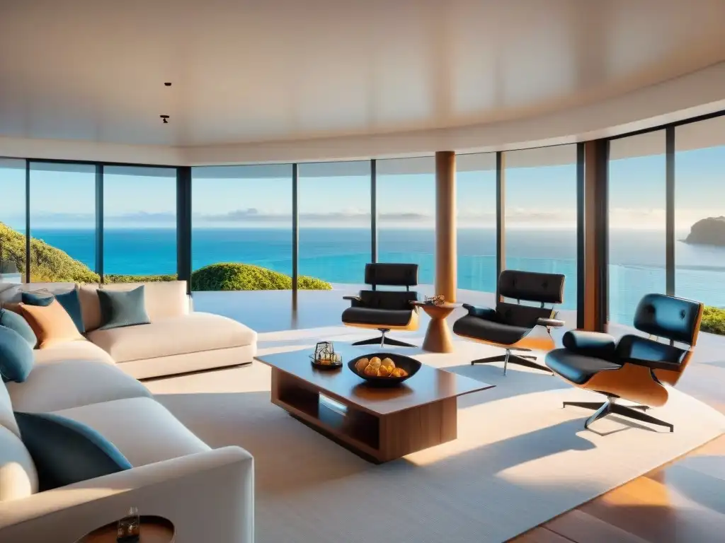 Propiedad costera de lujo con vista al mar y realidad virtual Vistas al mar Realidad Virtual: Lujo y elegancia en esta propiedad costera con vista al mar, muebles modernos y tecnología innovadora